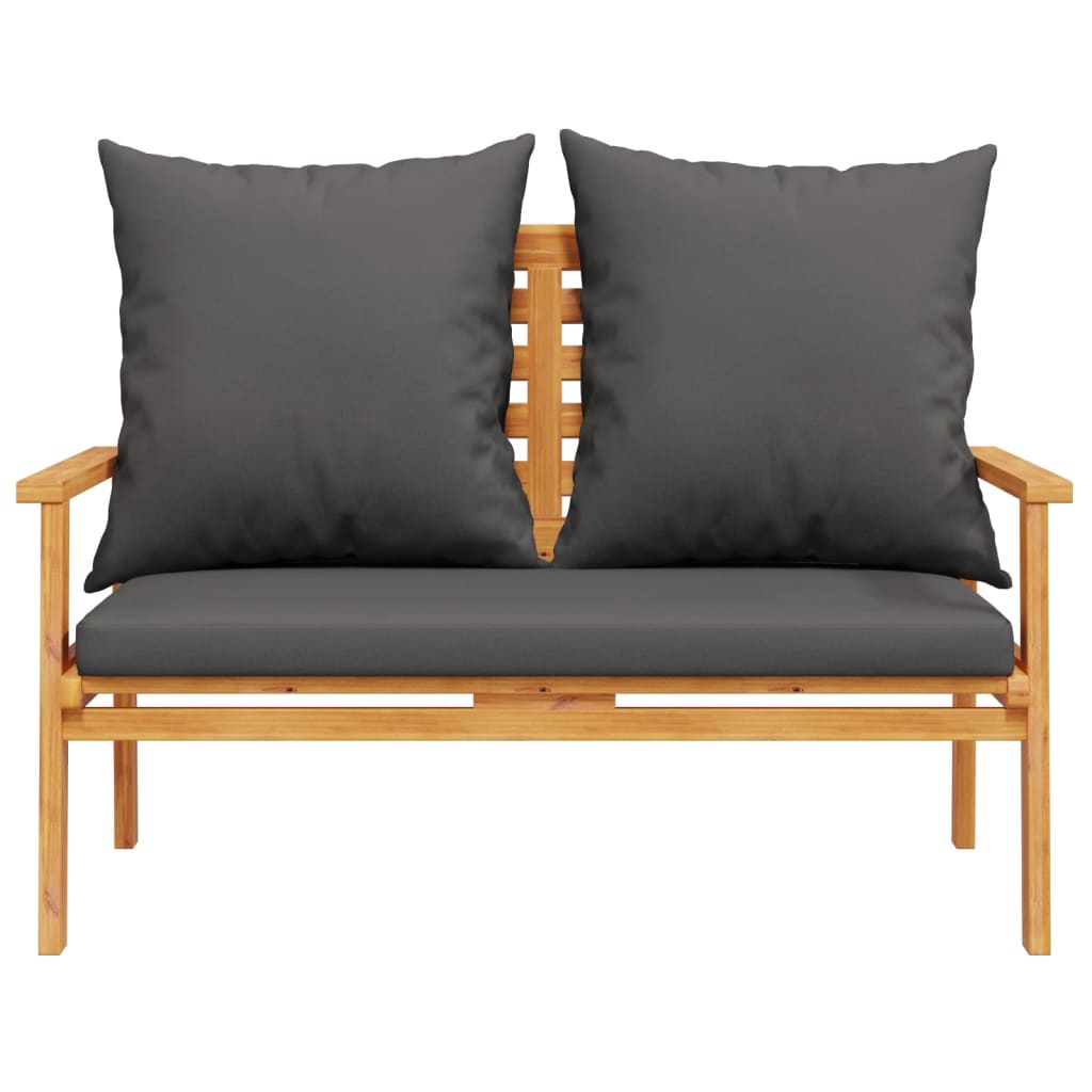 3 Piece Garden Lounge Set With Cushions Solid Wood Acacia