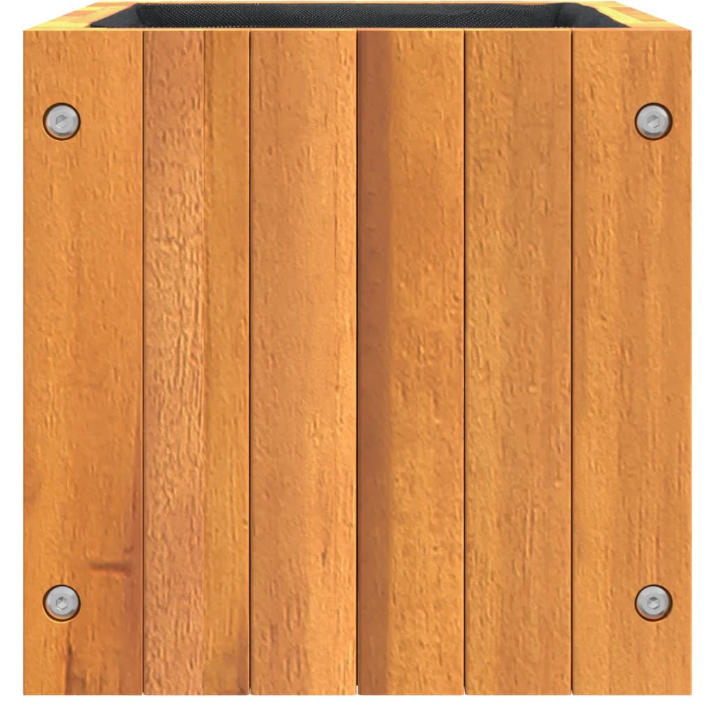 Planter Acacia Raised Garden Wooden Outdoor Vegetable Flower Bed Plant Box 45 x