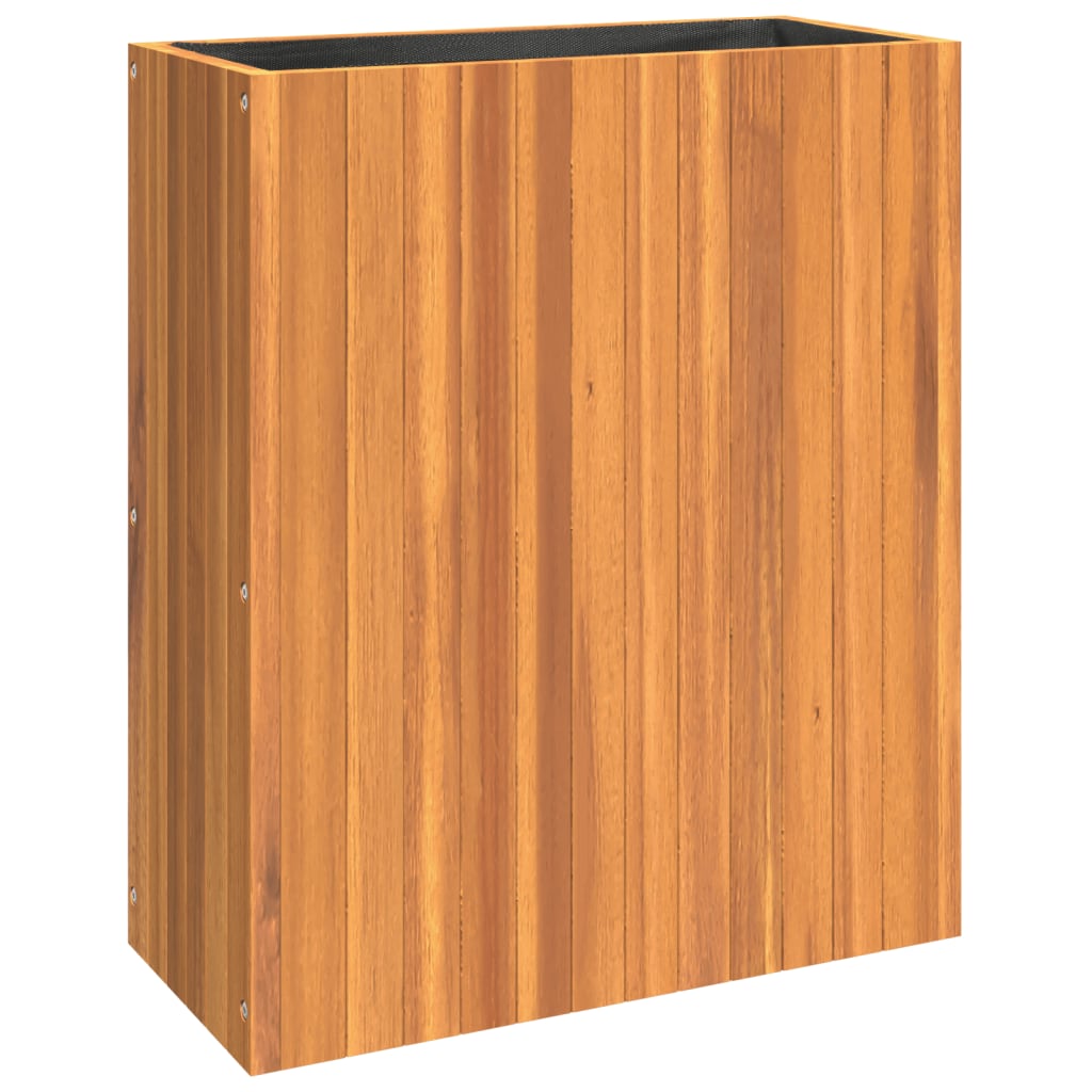 Garden Planter Solid Wood Acacia