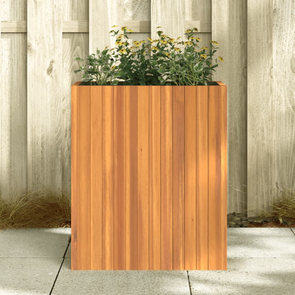 Garden Planter Solid Wood Acacia