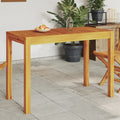 Garden Dining Table Solid Wood Acacia