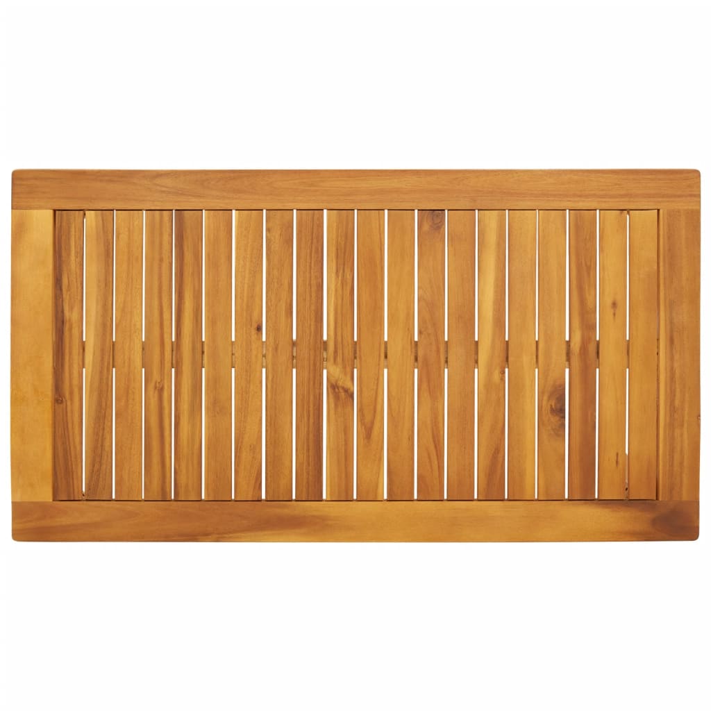 Garden Dining 100X55X45 Cm Solid Wood Acacia
