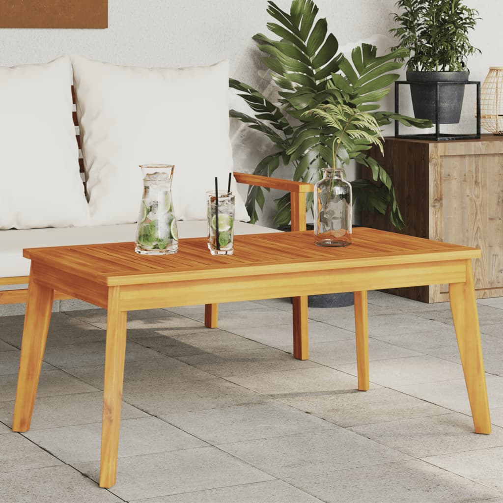 Garden Dining 100X55X45 Cm Solid Wood Acacia
