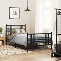Metal Bed Frame Without Mattress 90X190Cm