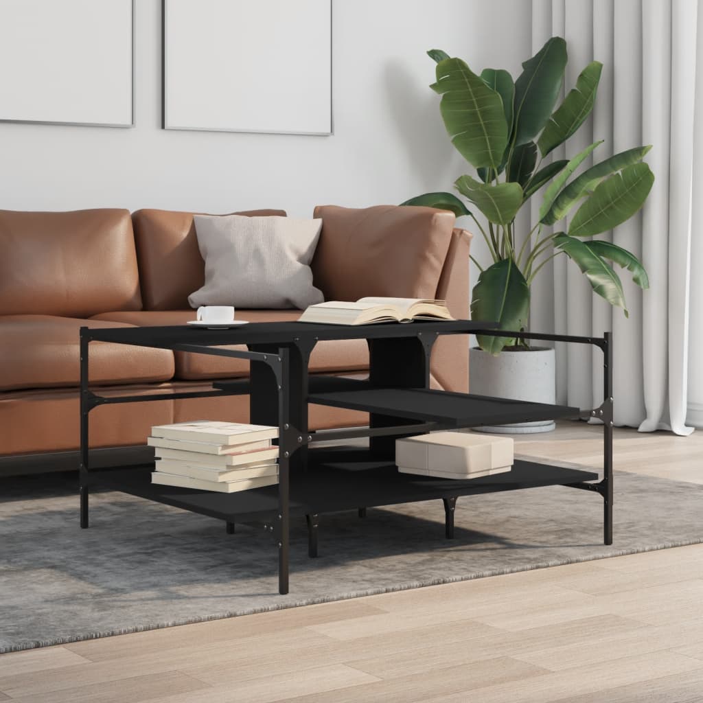 Coffee Table 100X100X48.5 Cm Engineered Wood
