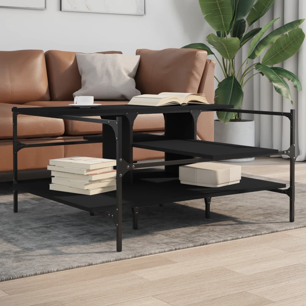 Coffee Table 100X100X48.5 Cm Engineered Wood