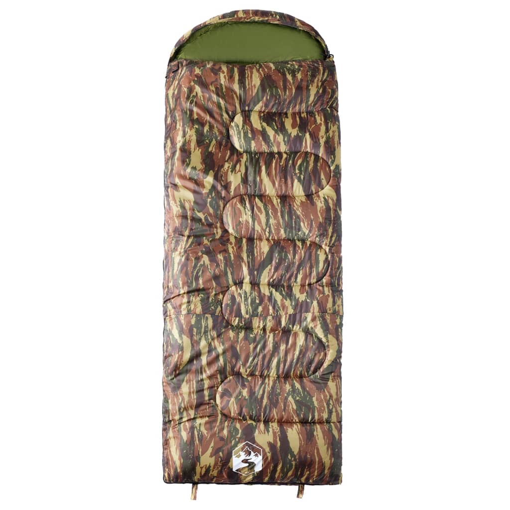 Sleeping Bags Bag Adults Camping 3-4 Seasons navy and blue orange and black LED