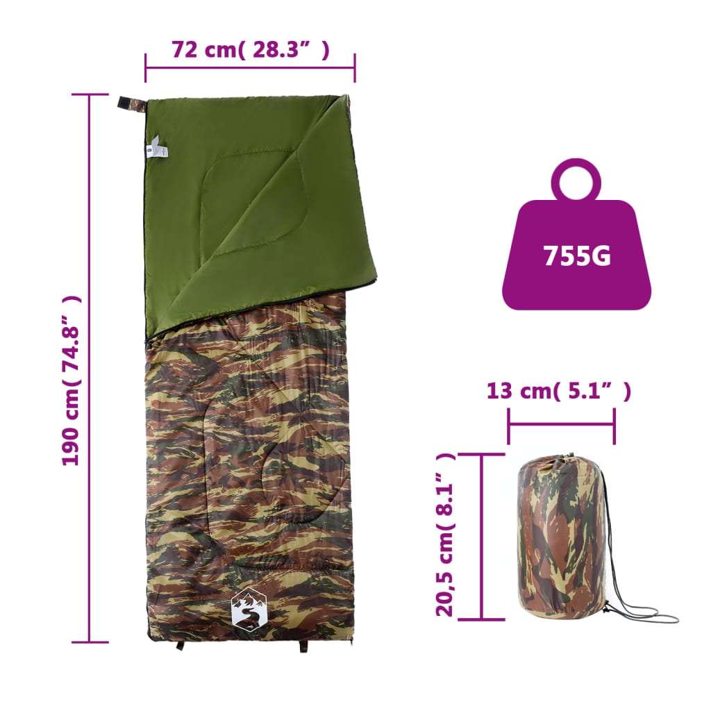 Sleeping Bag For Adults Camping 3 Seasons