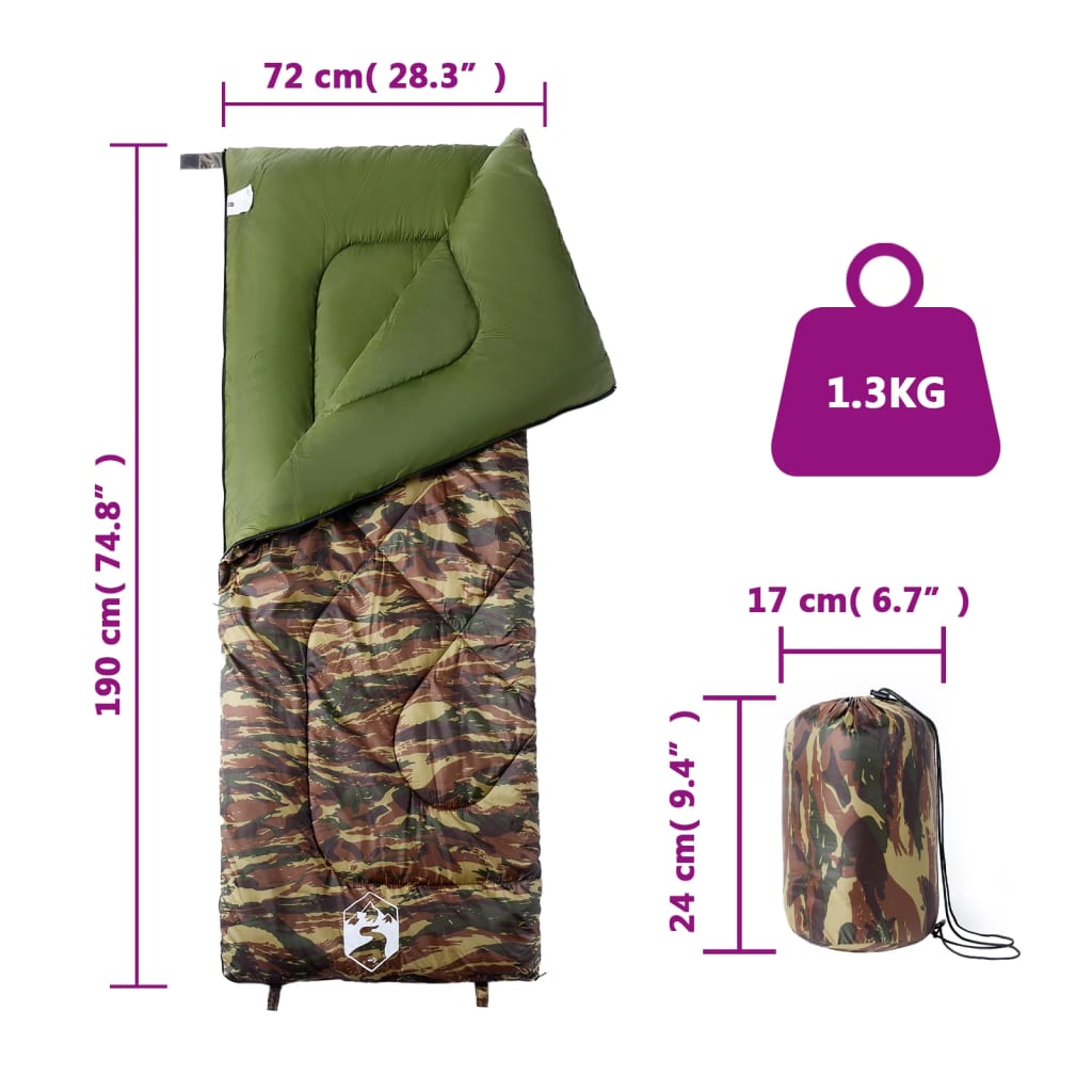 Sleeping Bag For Adults Camping 3 Seasons