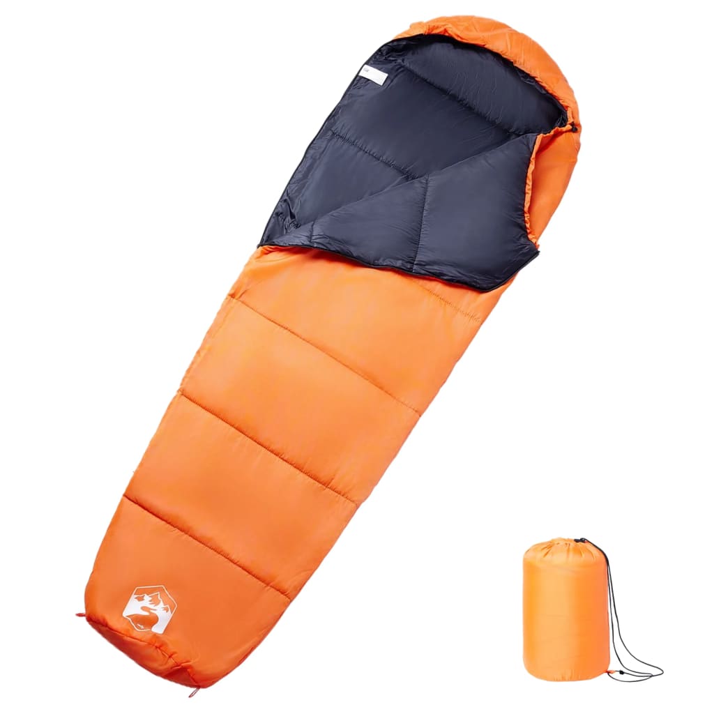 Sleeping Bags Mummy Bag Adults Camping 3 Seasons navy and blue black and red LED