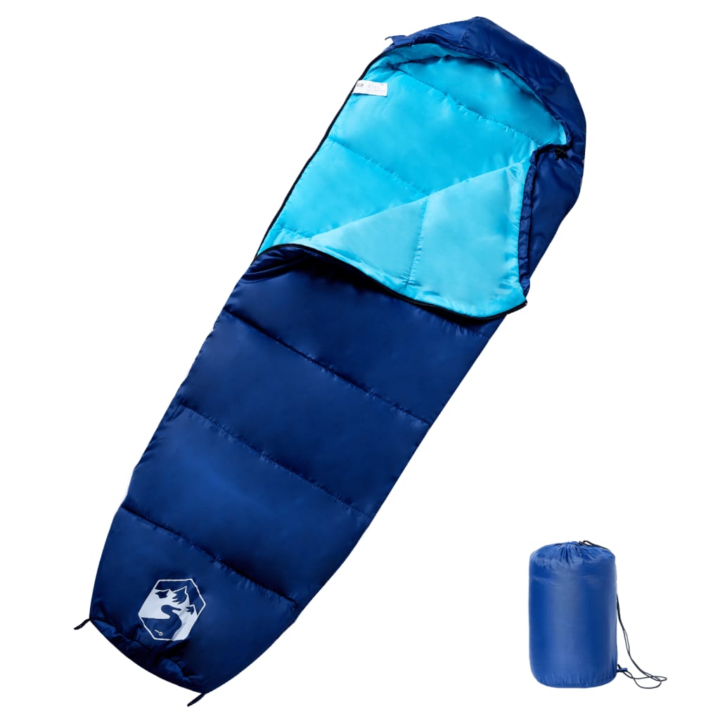 Sleeping Bags Mummy Bag Adults Camping 3 Seasons orange and black navy and blue