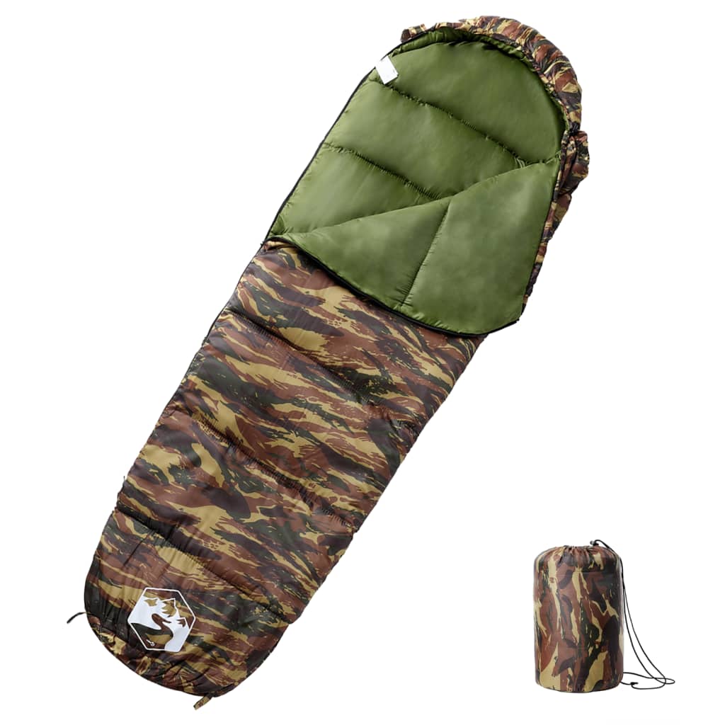 Sleeping Bags Mummy Bag Adults Camping 3 Seasons orange and black navy and blue