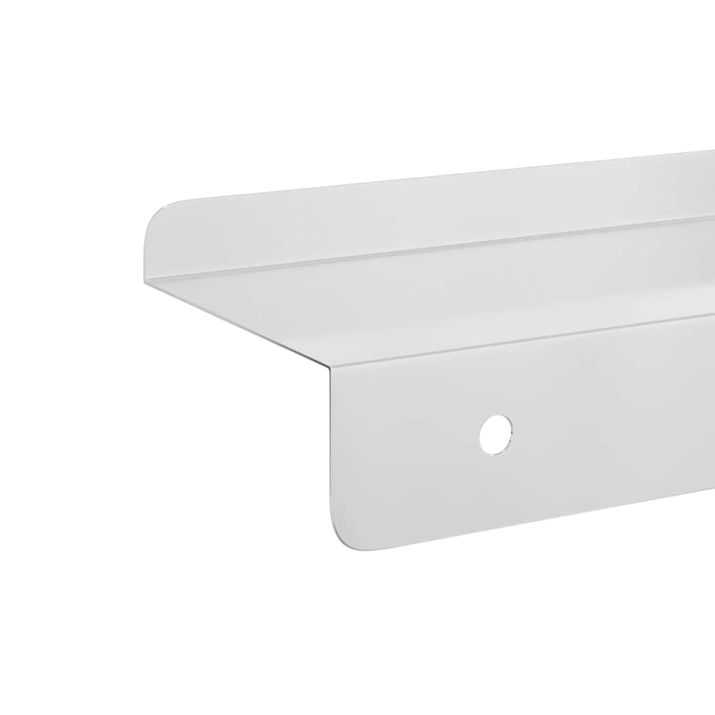Wall Shelf 3x Stainless Steel Shelves Floating Storage Display Kitchen Silver 30