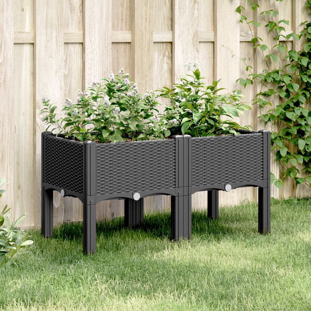 Garden Planter With Legs Pp