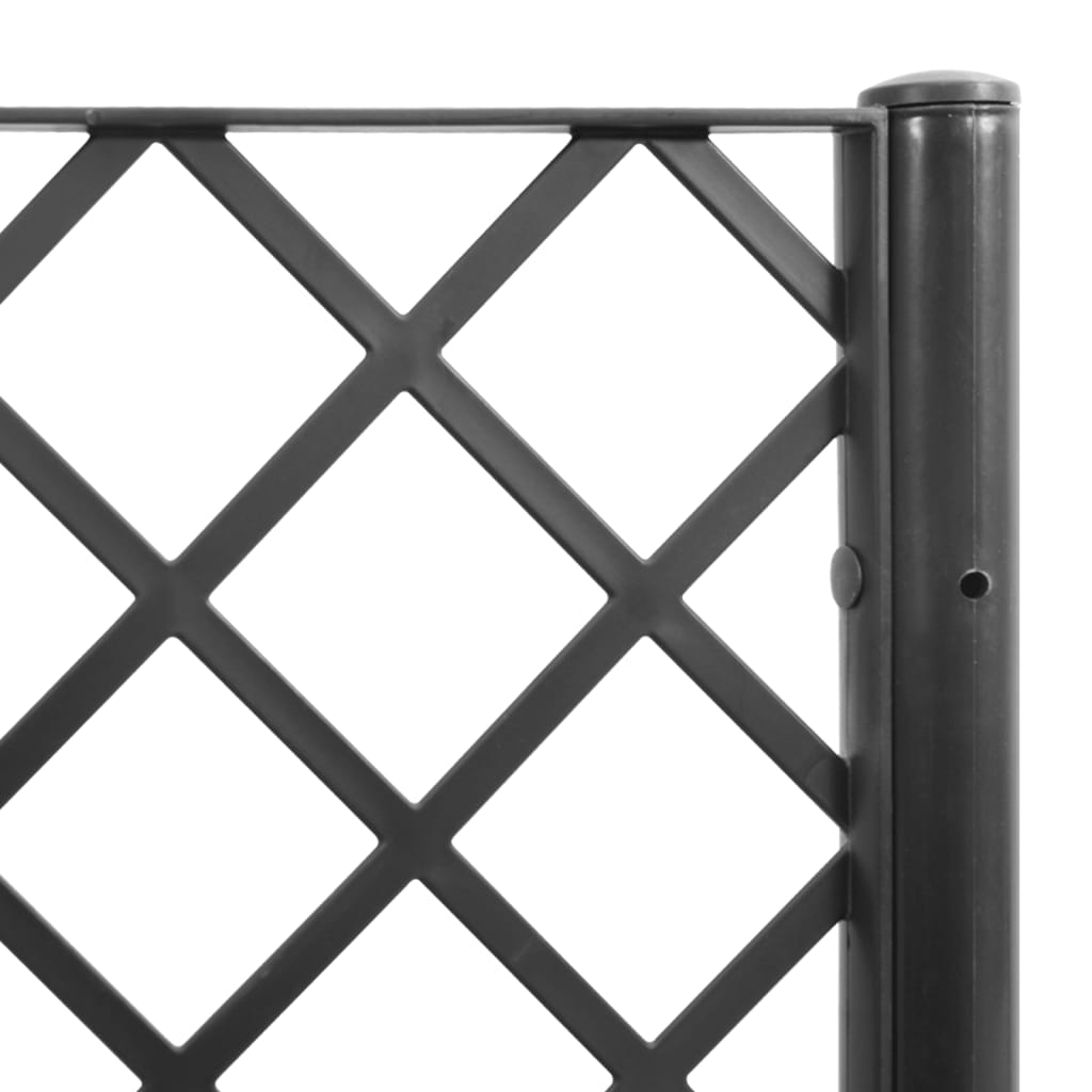 Garden Planter With Trellis Pp
