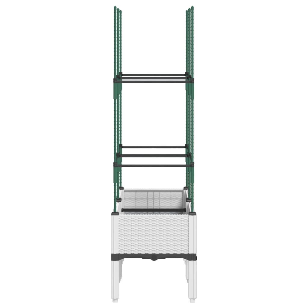 Garden Planter With Trellis Pp