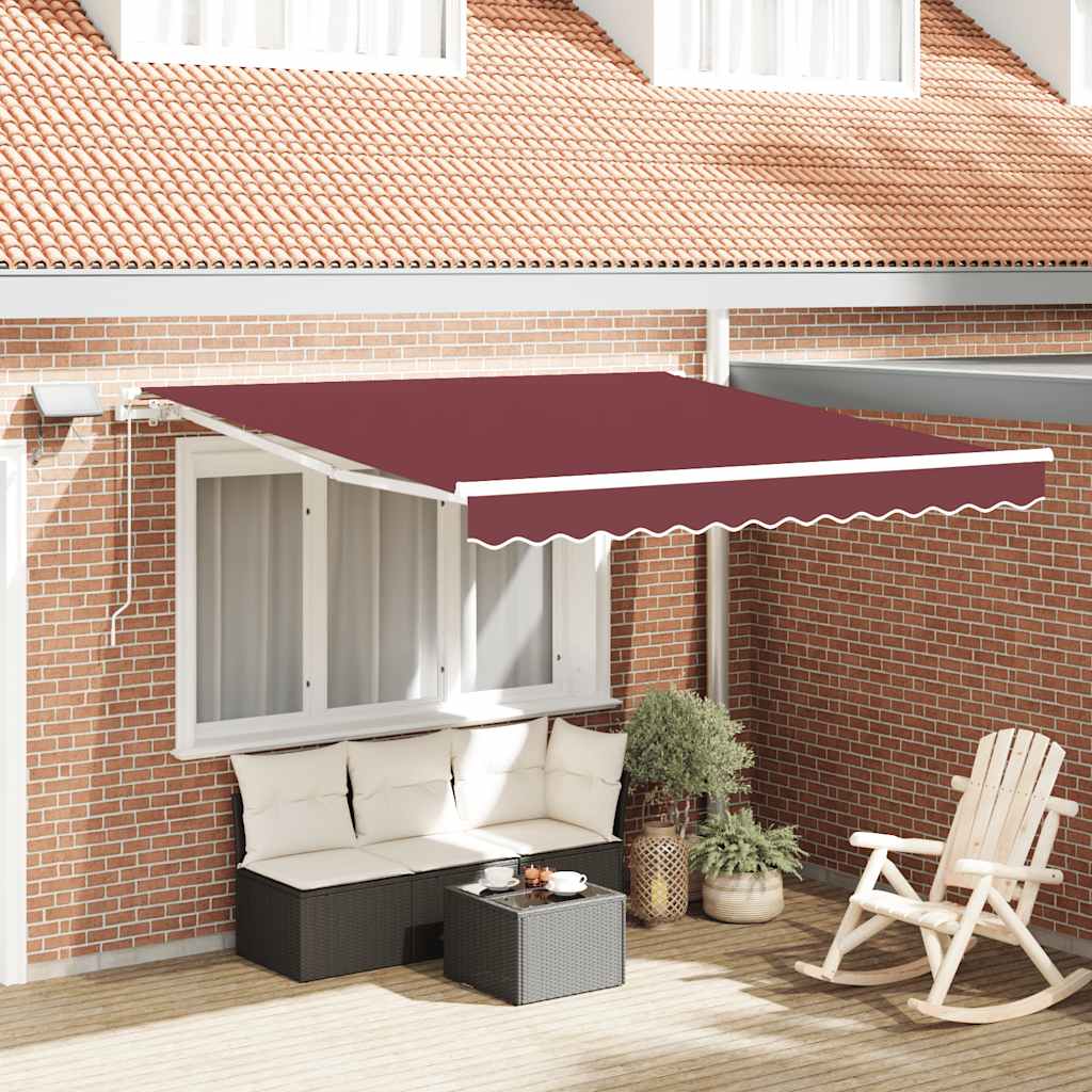Retractable Awning Fabric And Aluminium