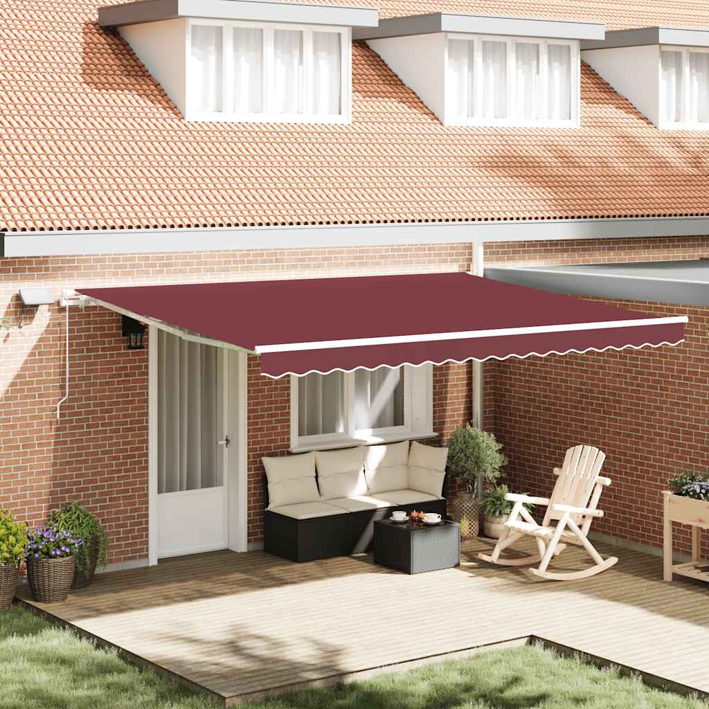 Retractable Awning Fabric And Aluminium