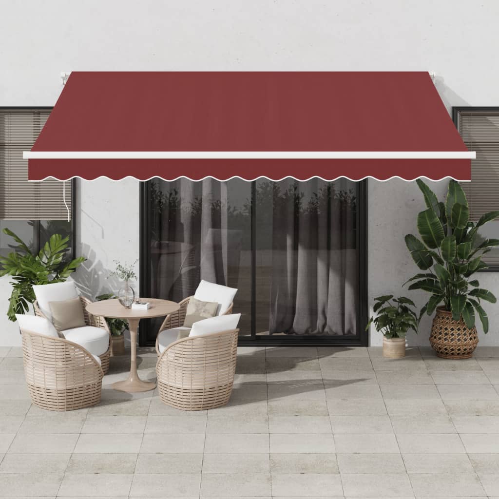 Retractable Awning Fabric And Aluminium