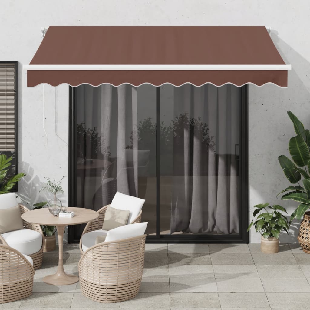 Retractable Awning Fabric And Aluminium