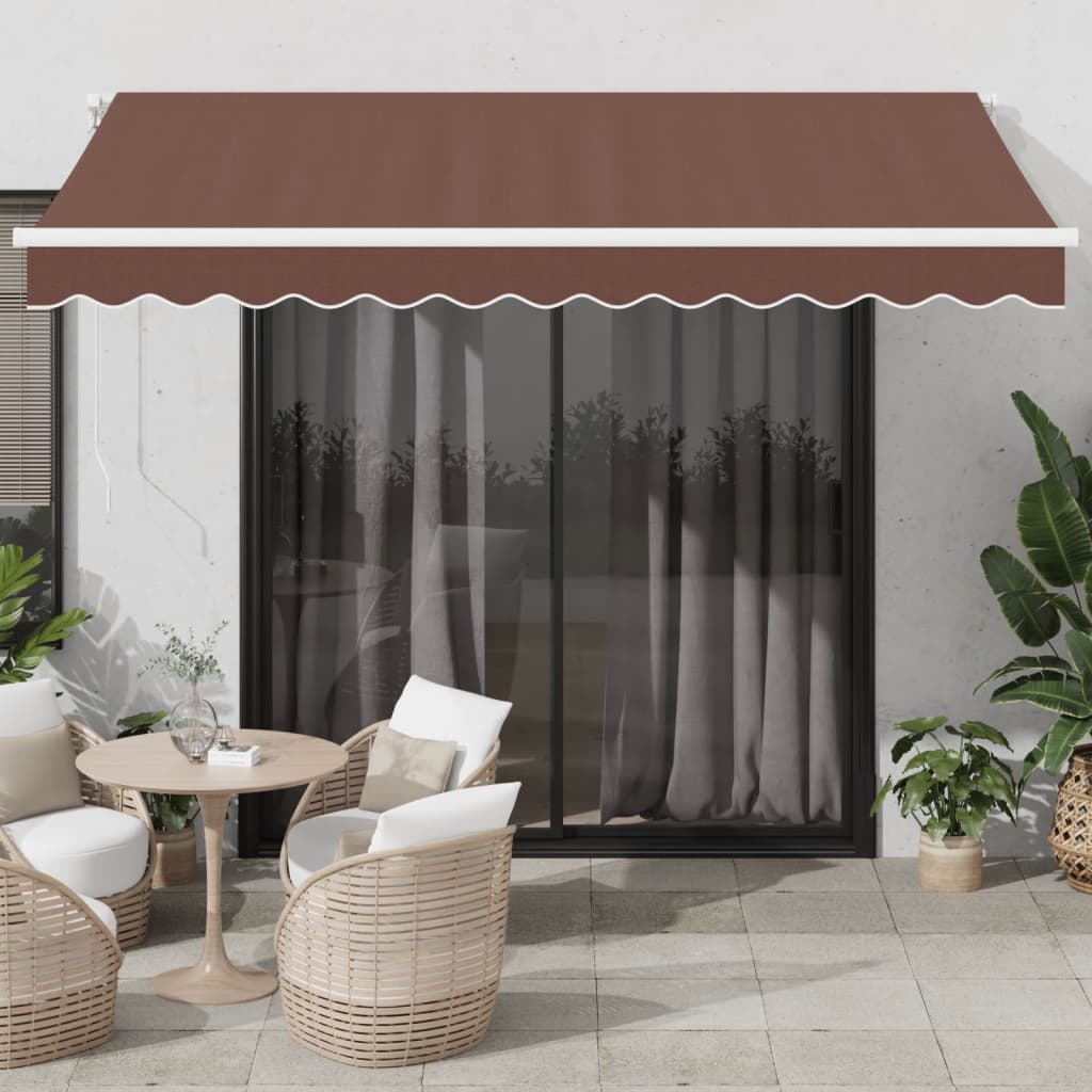 Retractable Awning Fabric And Aluminium