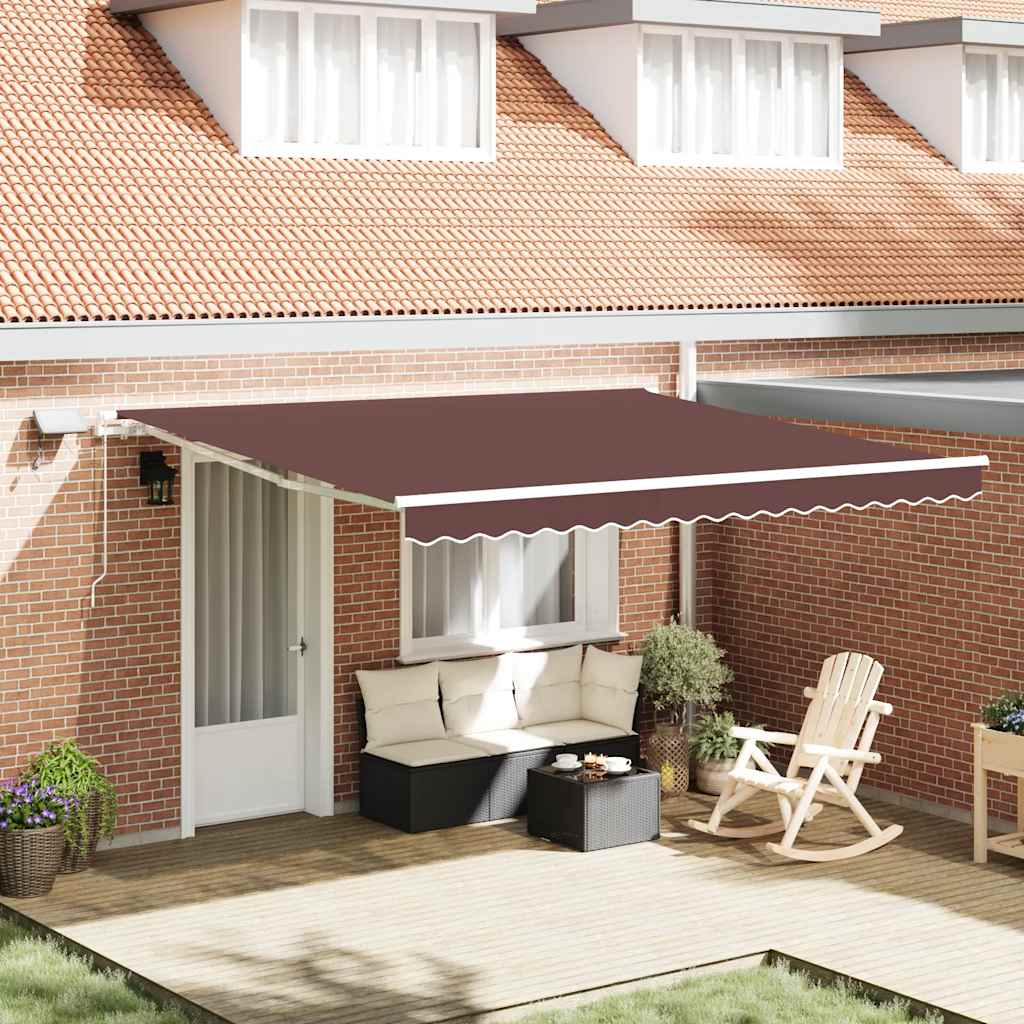 Retractable Awning Fabric And Aluminium