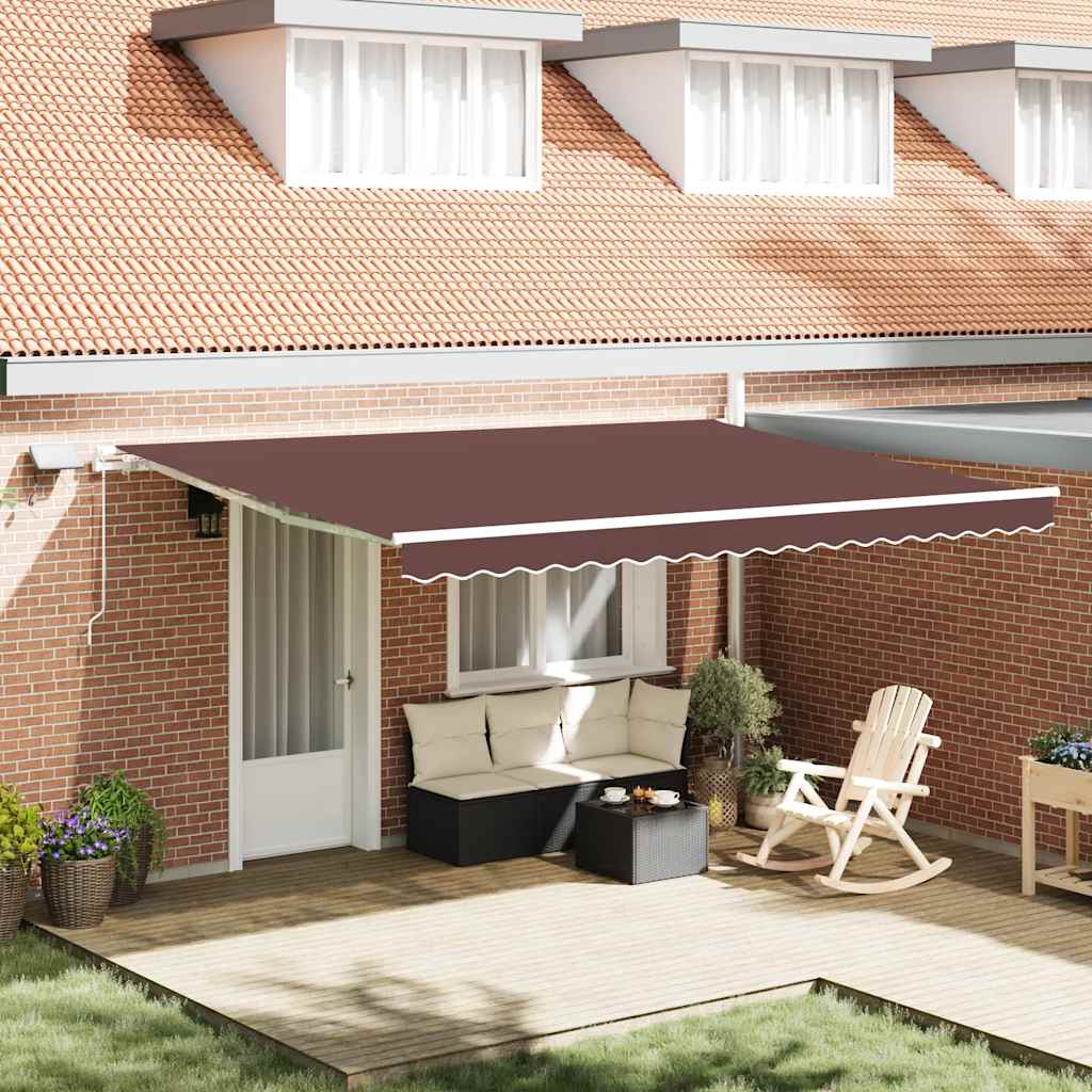 Retractable Awning Fabric And Aluminium