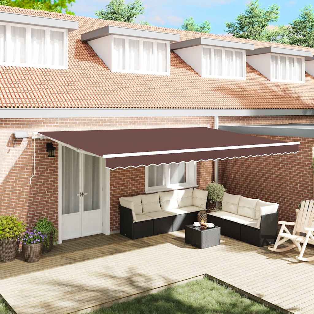 Retractable Awning Fabric And Aluminium