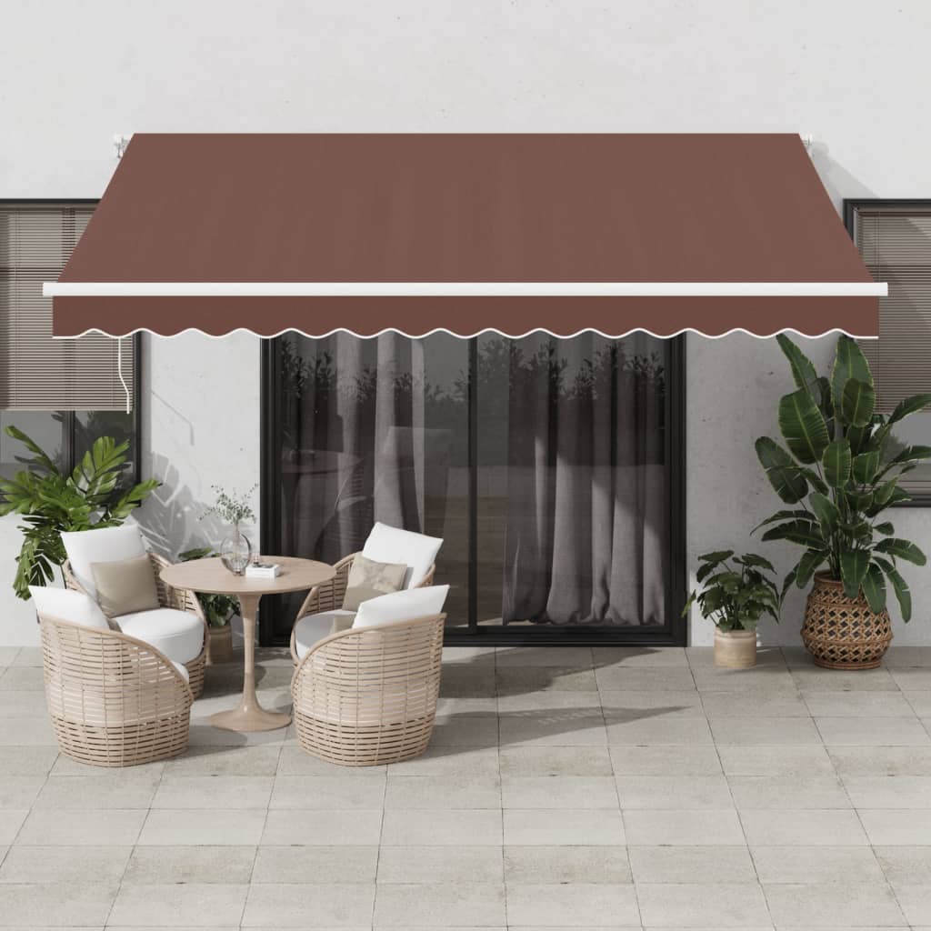 Manual Retractable Awning