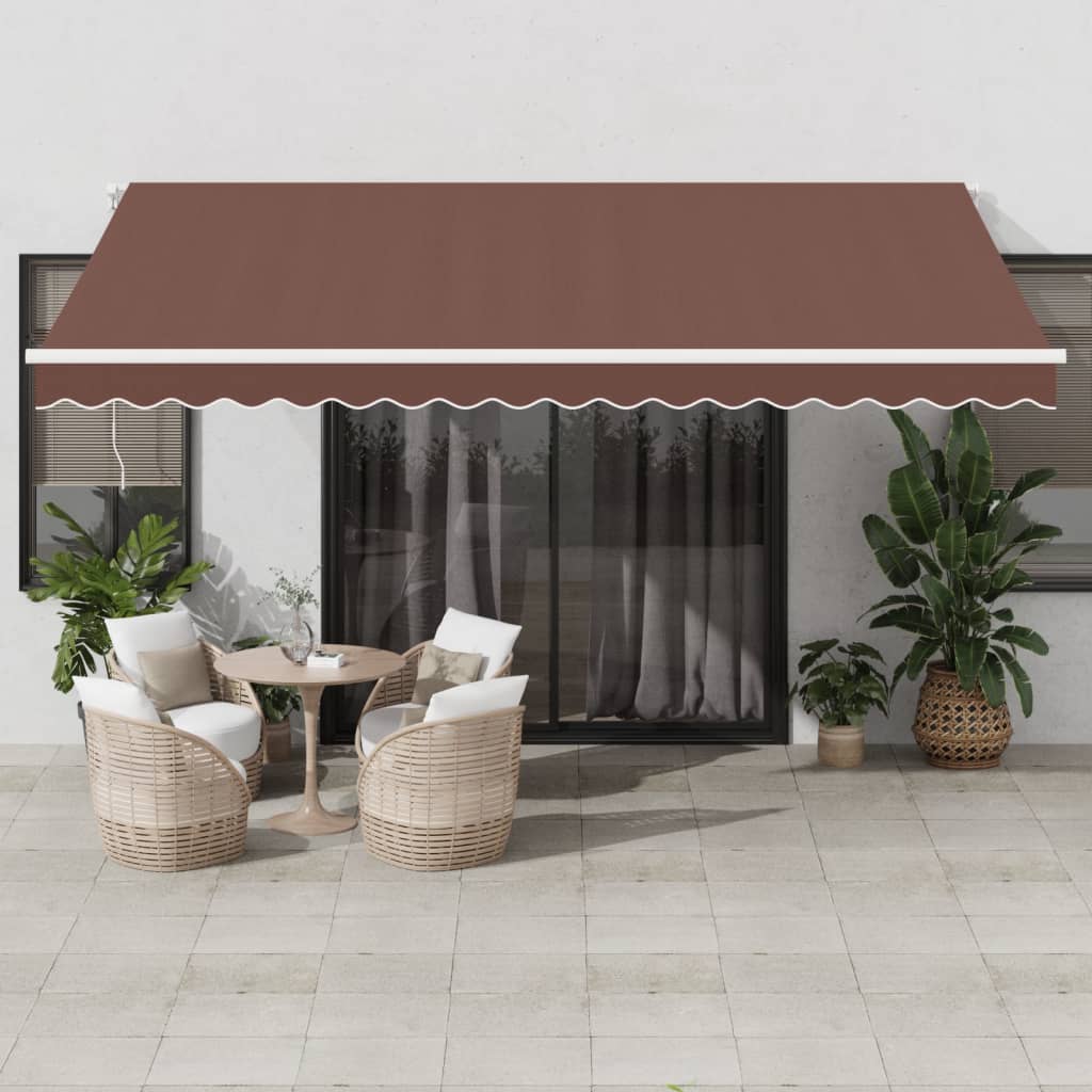 Manual Retractable Awning