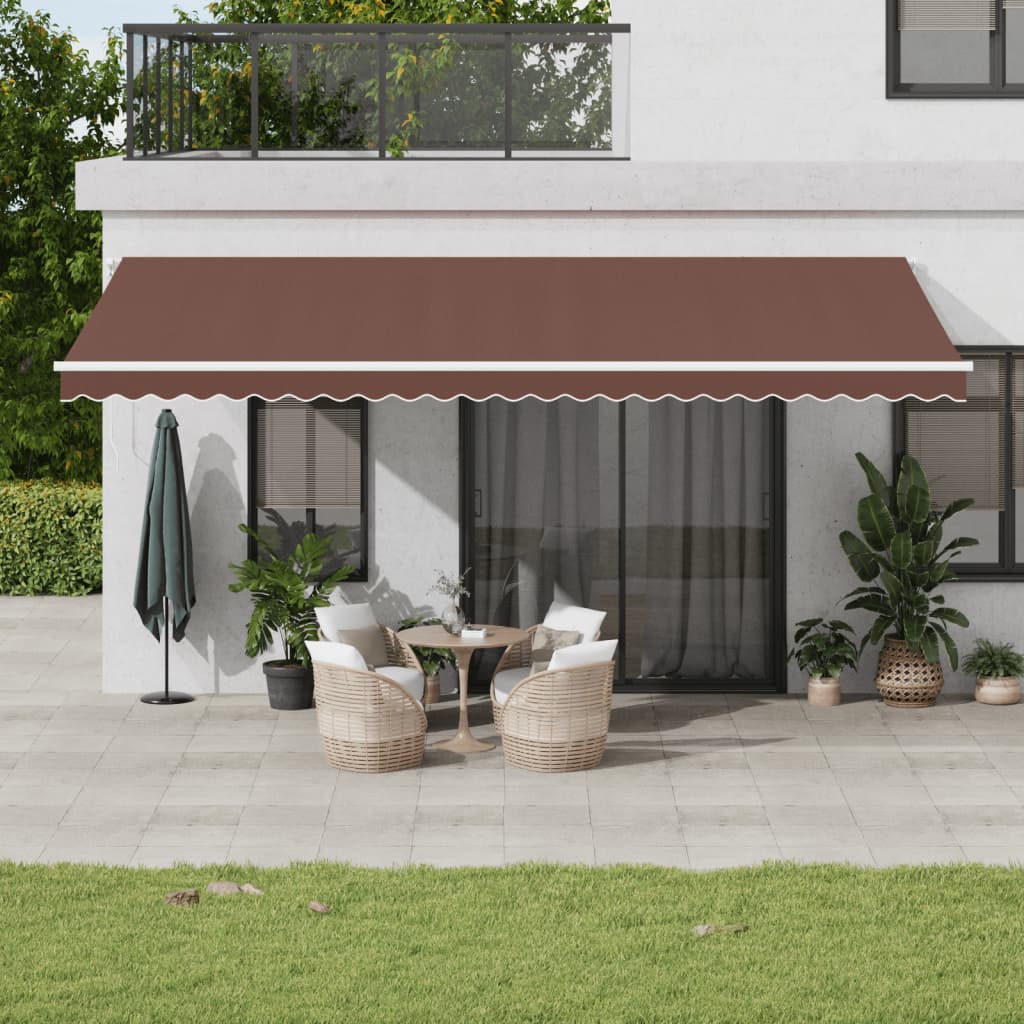 Retractable Awning Fabric And Aluminium