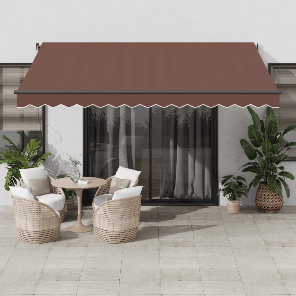 Manual Retractable Awning