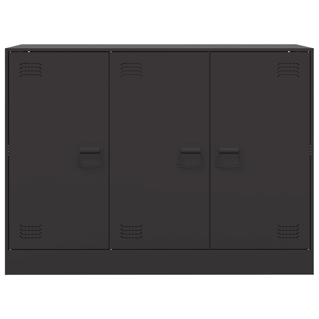 Sideboard 99X39X73 Cm Steel Black Mustard Yellow Pink Anthracite Olive Green LED
