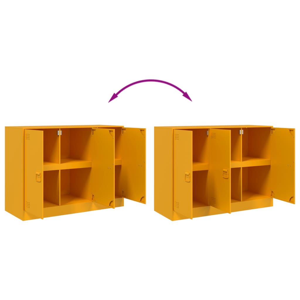 Sideboard 99X39X73 Cm Steel