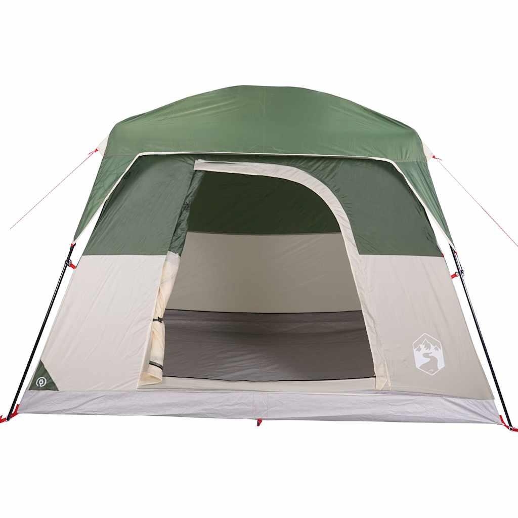 Tents Camping Tent Cabin Waterproof orange blue green 4-person 6-person Foldable