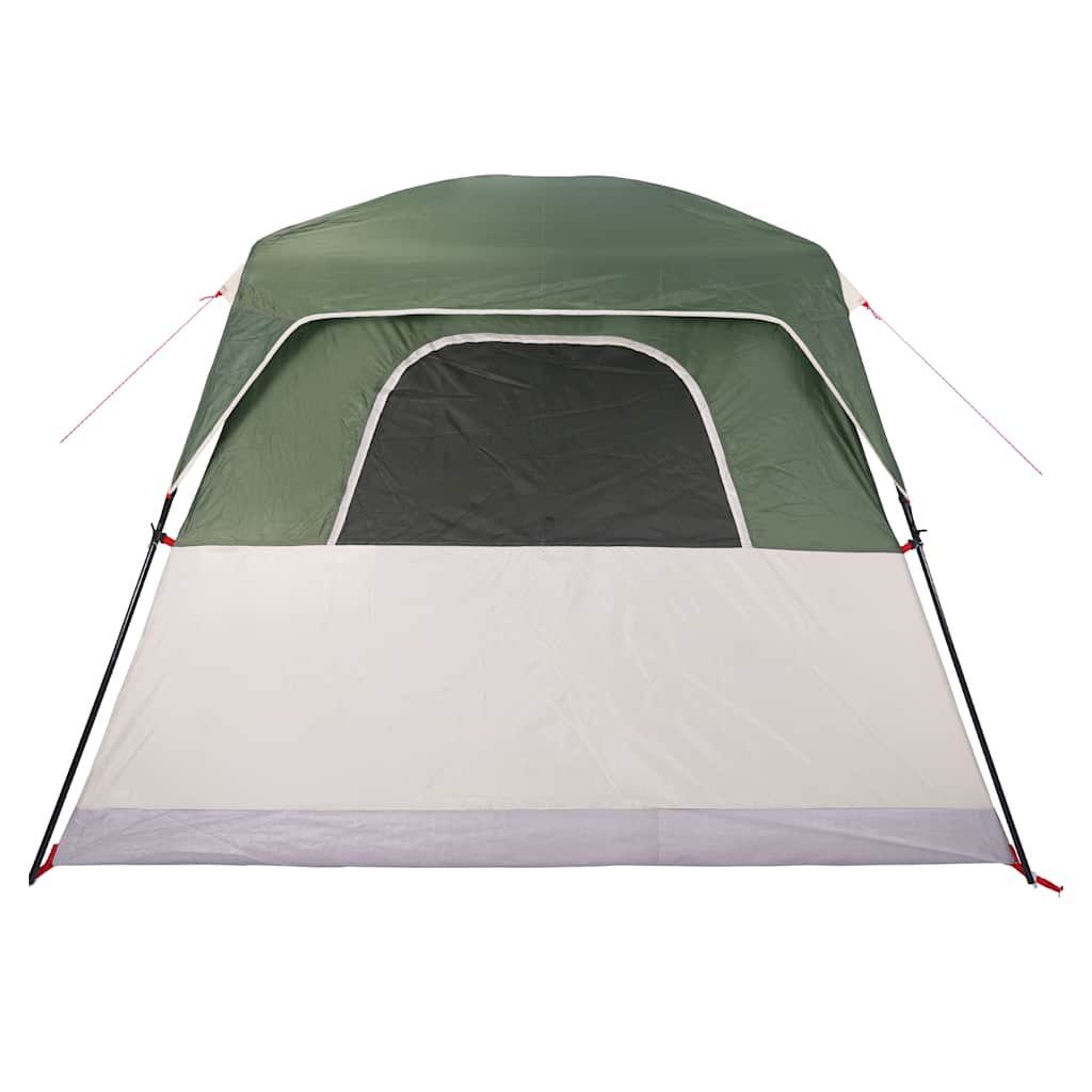 Tents Camping Tent Cabin Waterproof orange blue green 4-person 6-person Foldable