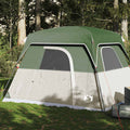 Tents Camping Tent Cabin Waterproof orange blue green 4-person 6-person Foldable