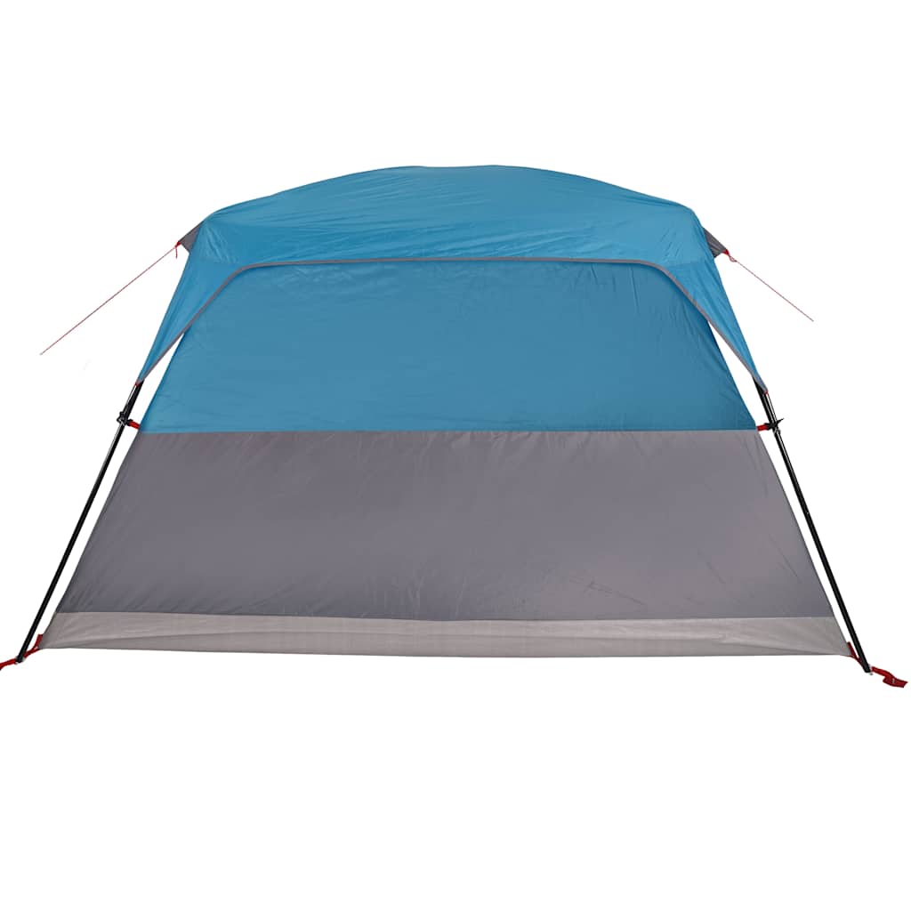 Tents Camping Tent Cabin Waterproof orange blue green 4-person 6-person Foldable