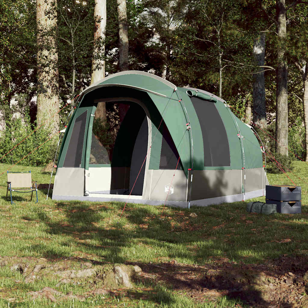 Tents 3 Person Tunnel Camping Tent Waterproof 400x260cm Blue green 3-person 400