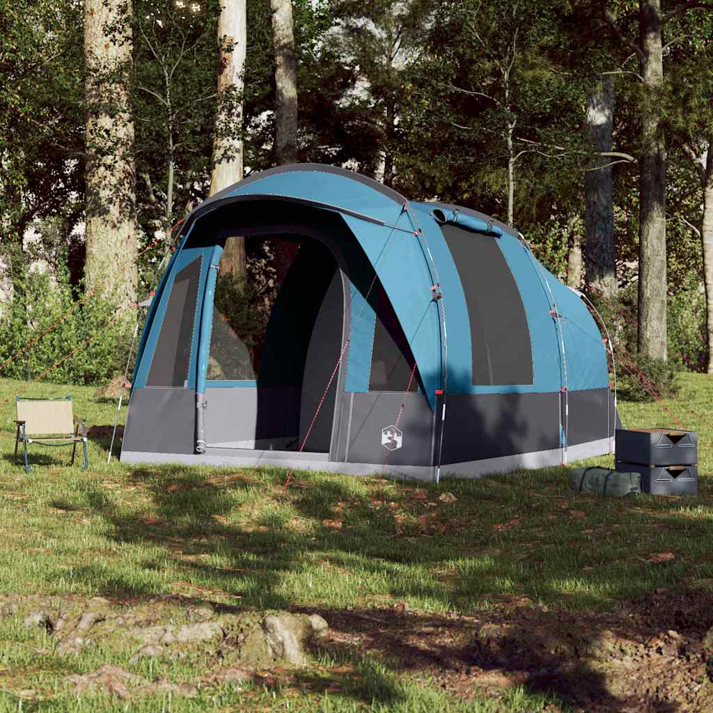 Tents 3 Person Tunnel Camping Tent Waterproof 400x260cm Blue green 3-person 400