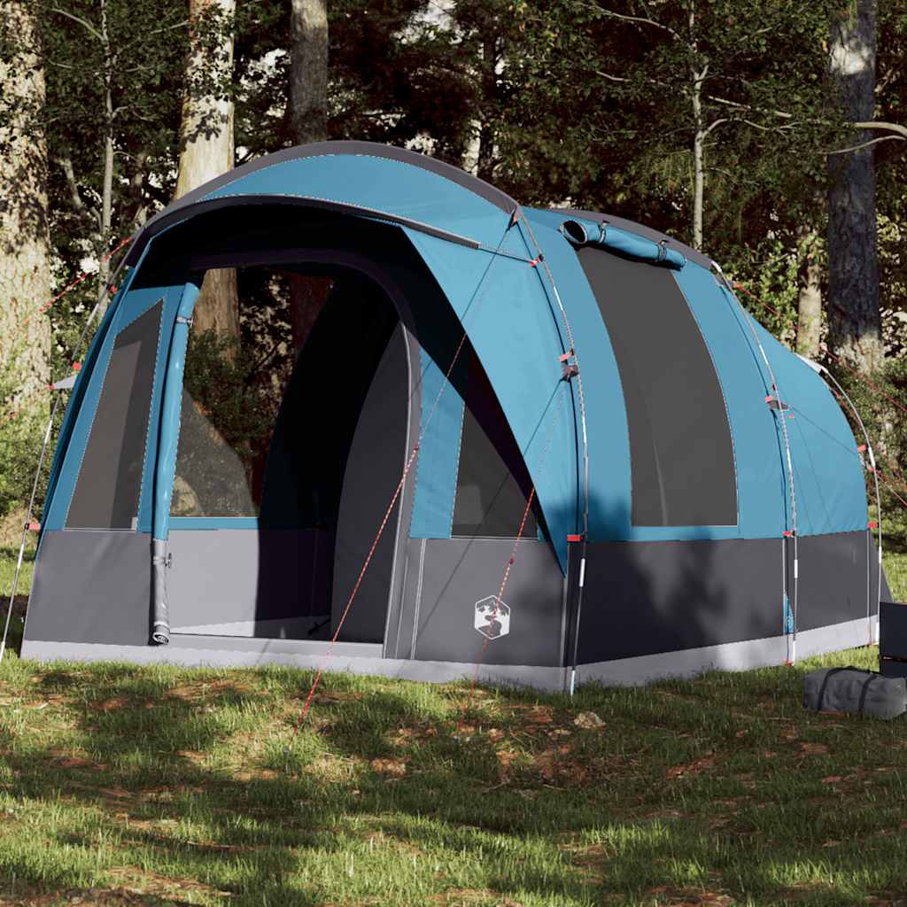 Tents 3 Person Tunnel Camping Tent Waterproof 400x260cm Blue green 3-person 400
