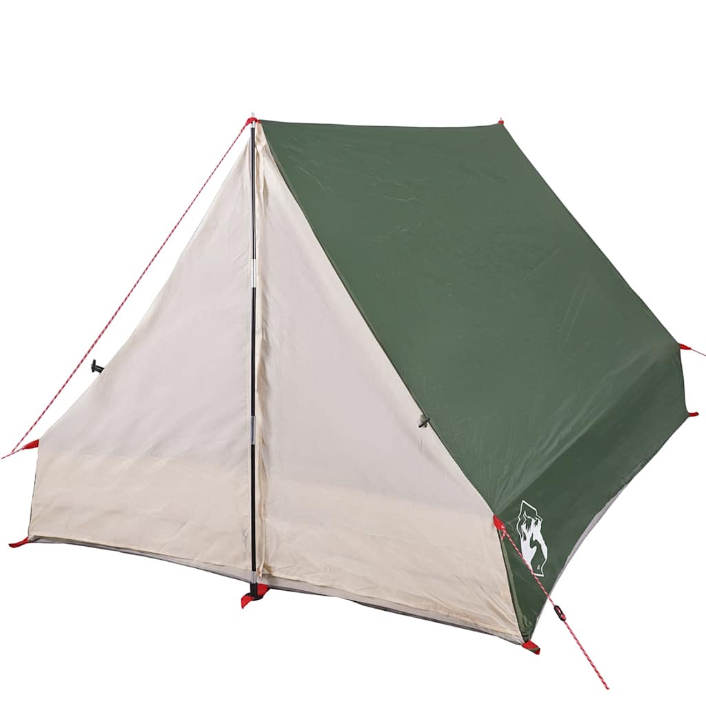 Tents Camping Tent A-Frame 2-Person Waterproof grey and orange green white 210 c