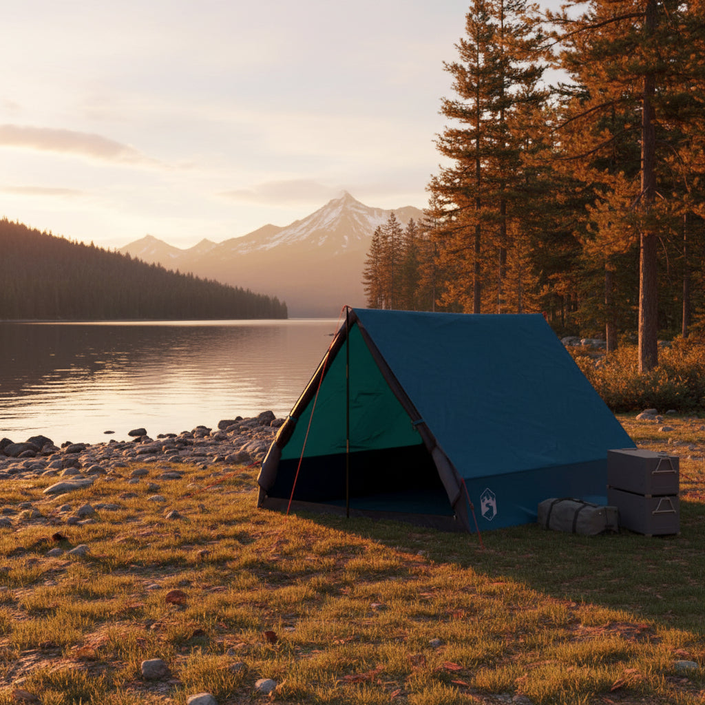 Camping Tent A-Frame 2-Person Waterproof