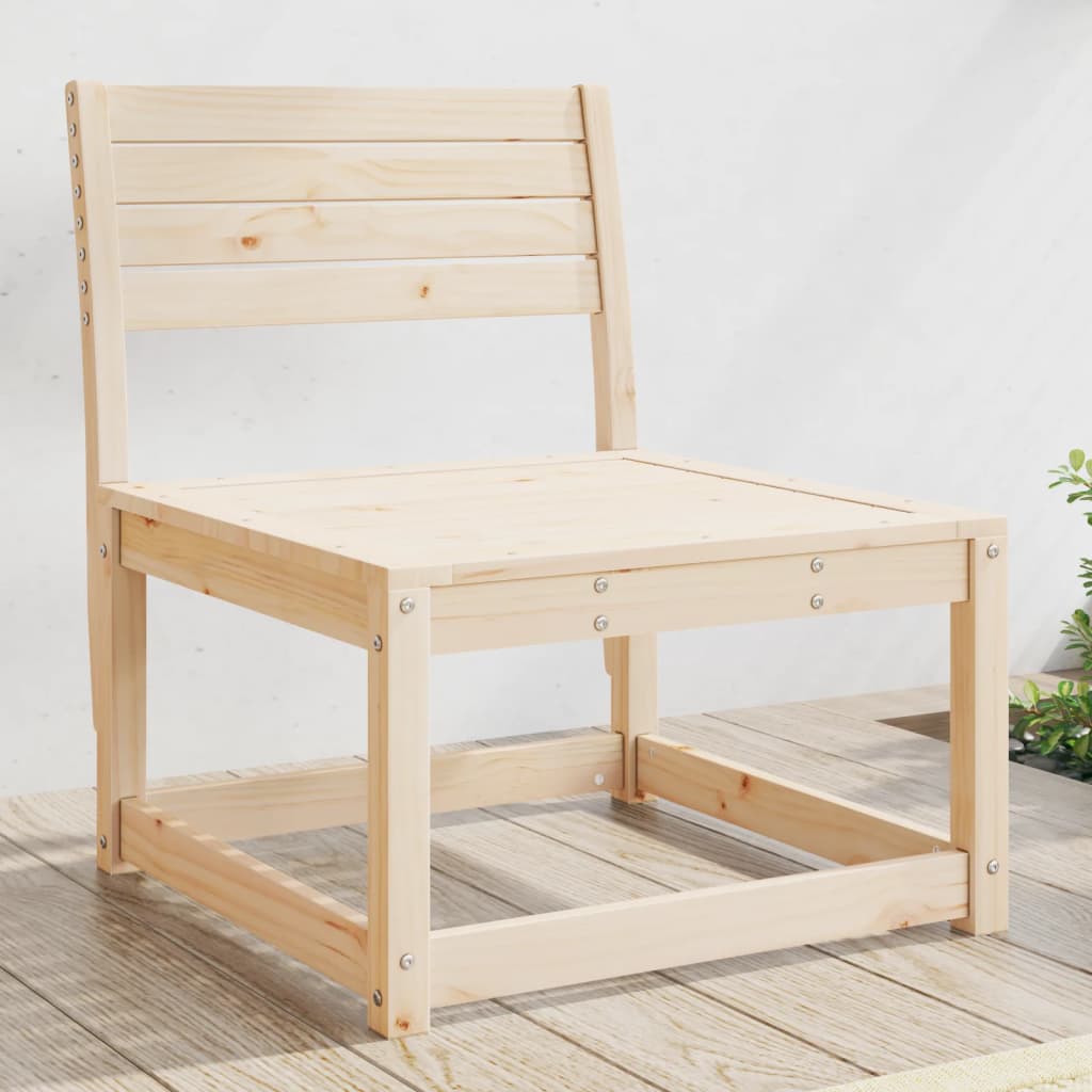 Garden Sofa | And Anthracite | Solid Pine Wood, Polyester | Medium