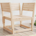 Outdoor Sofas Garden Sofa Grey Solid Pine Wood Medium Modular Natural Pine 83 Cm