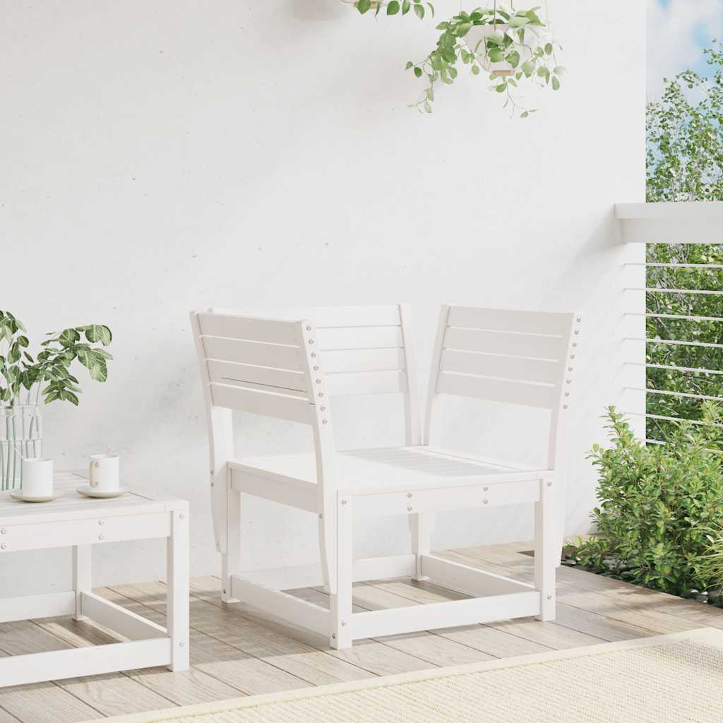 Outdoor Sofas Garden Sofa Grey Solid Pine Wood Medium Modular Natural Pine 83 Cm