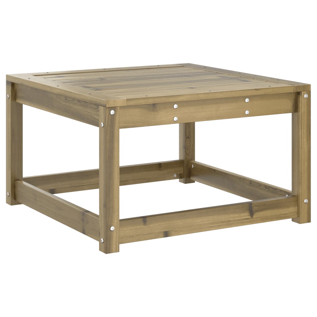 Garden Footstool | Natural Pine | Treated Pine Wood | 63.5 Cm | Modular