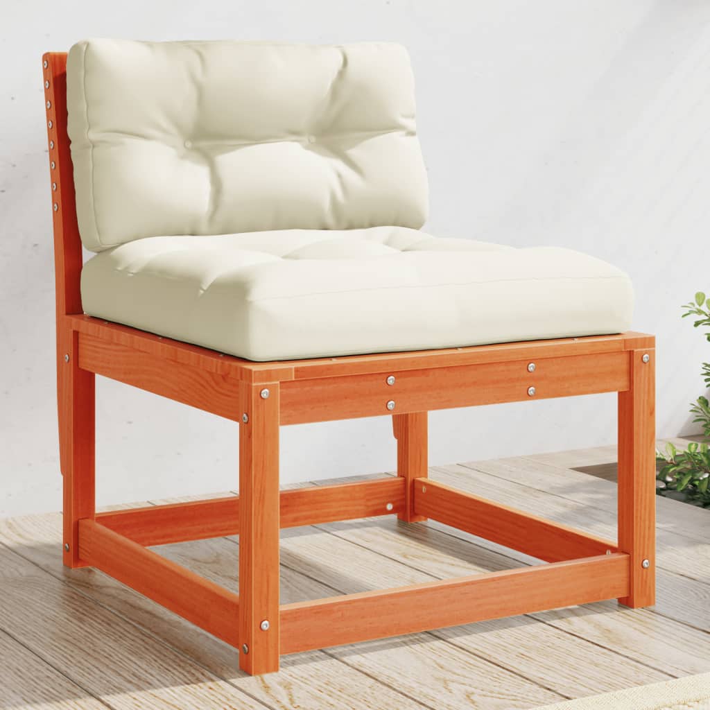 Garden Sofa | And Anthracite | Solid Pine Wood, Polyester | Medium