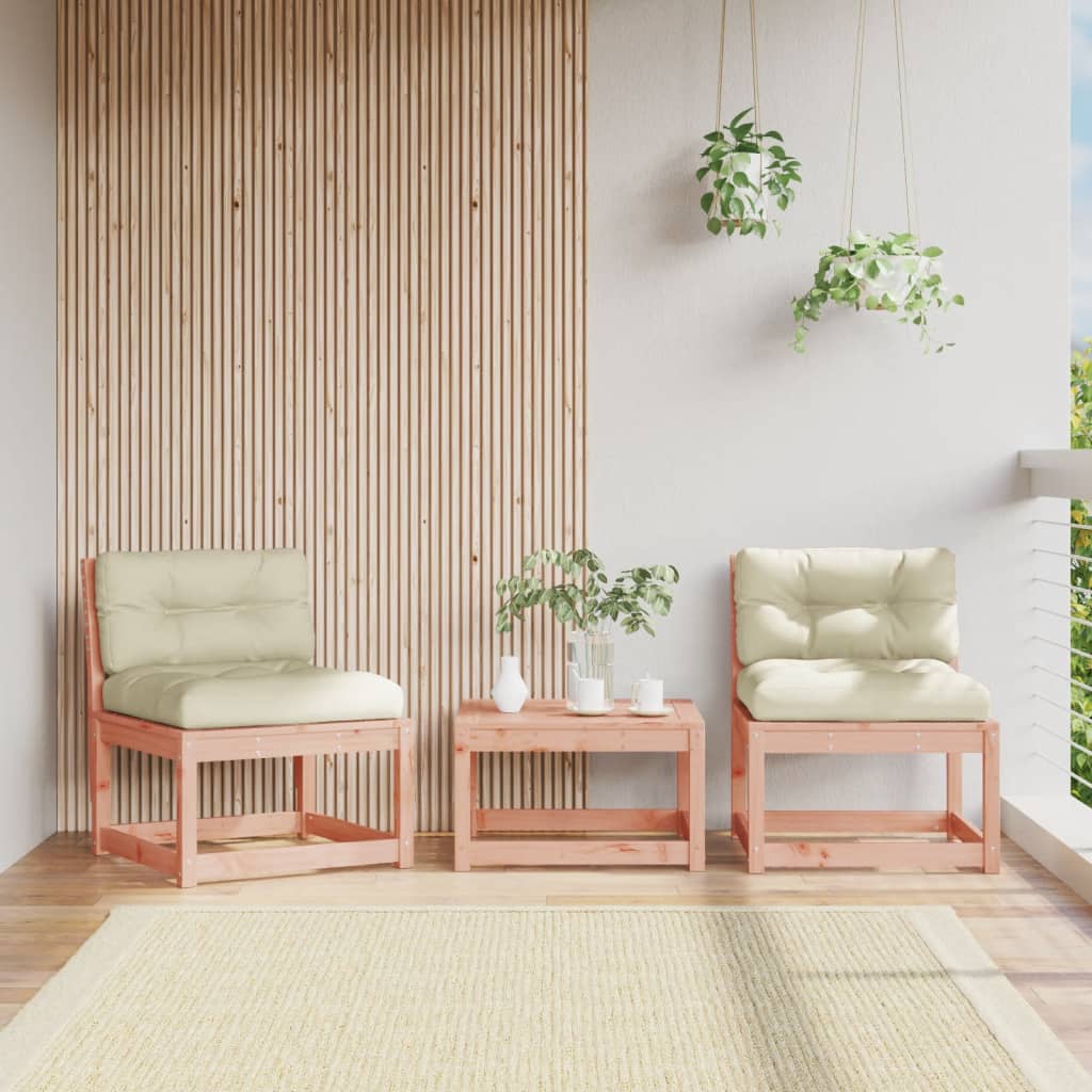 Garden Sofa | And Anthracite | Solid Pine Wood, Polyester | Medium