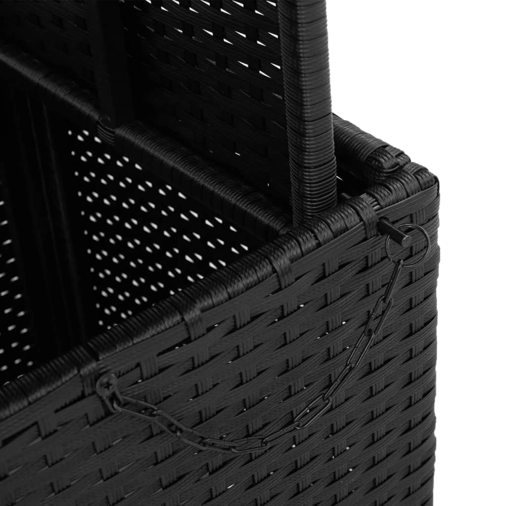 Outdoor Table Garden Poly Rattan Acacia Wood black beige grey PE rattan